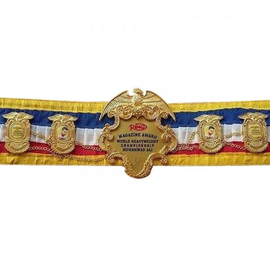 MUHAMMAD ALI Ring Magazine World Heavyweight Championship Belt
