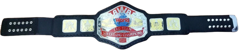 AWA World Tag Team Heavyweight Wrestling Championship Title Belt