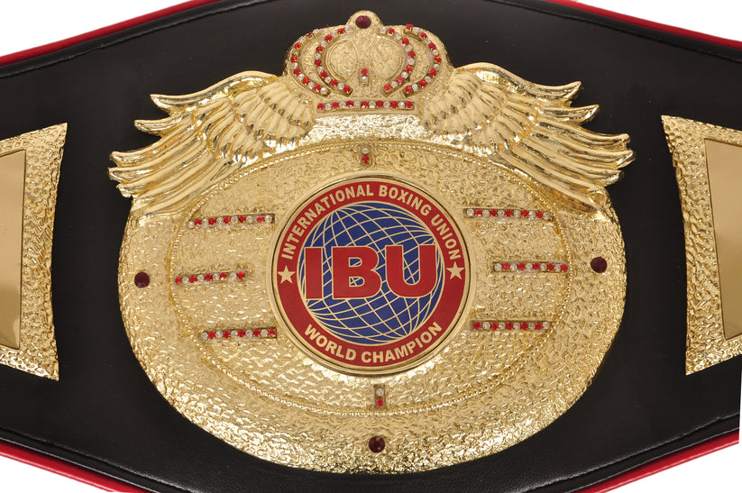 IBU INTERNATIONAL BOXING UNION CHAMPIONSHIP BELT