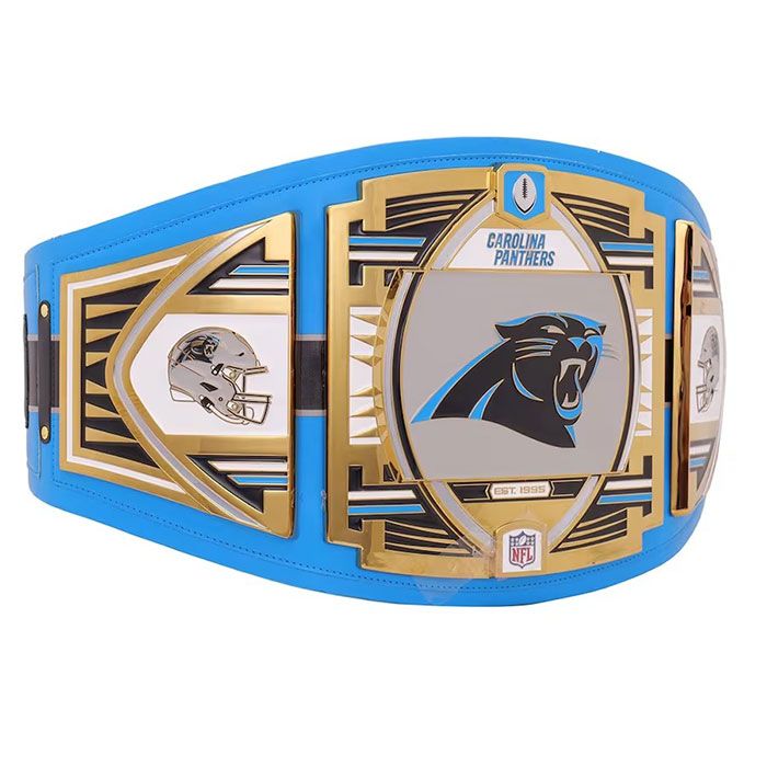 Carolina Panthers WWE Legacy Title Belt