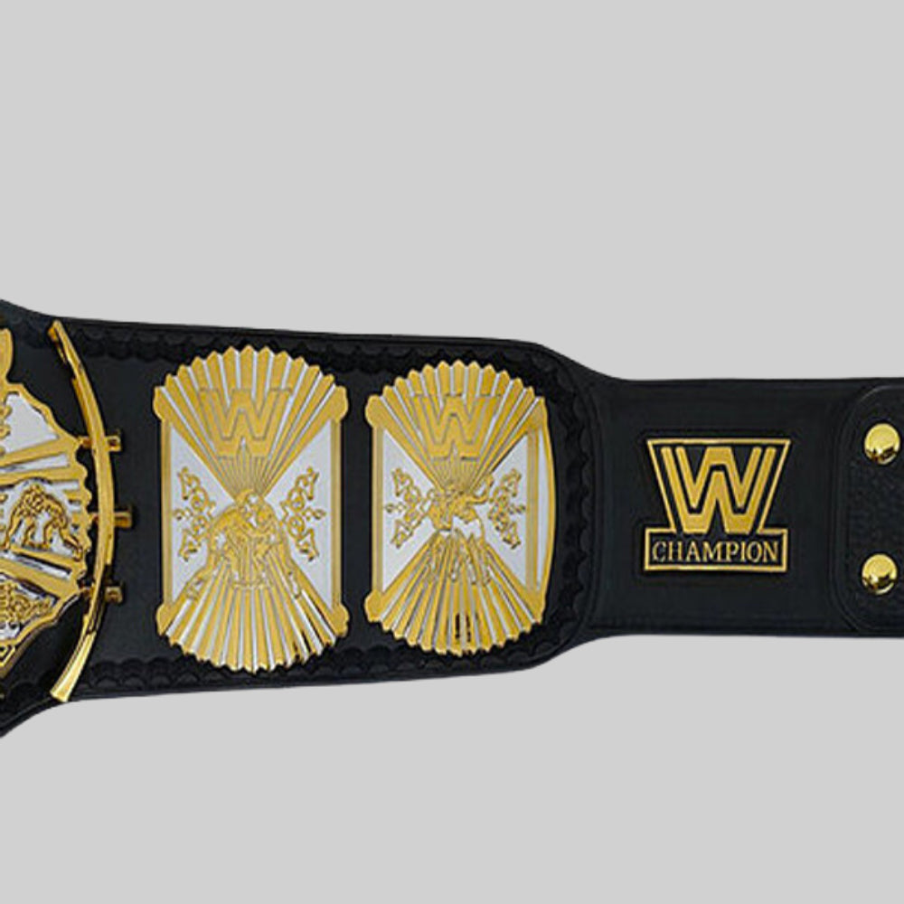 Dual Plated Winged Eagle WWE Championship Title Belt