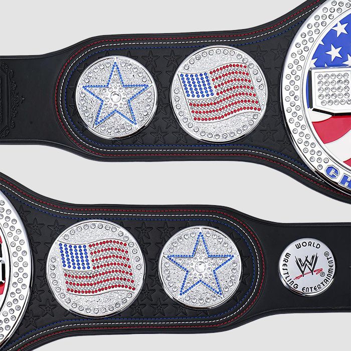 John Cena Spinner Us Championship Title Belt