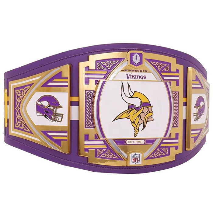 Minnesota Vikings WWE Legacy Title Belt