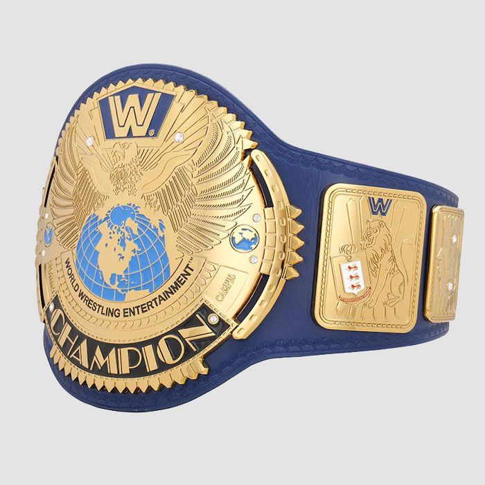 Blue WWE Big Eagle Championship Replica Title Belt